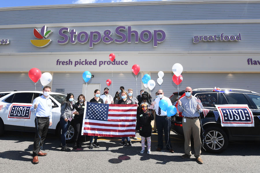 THANKING STOP & SHOP AND CUSTOMERS