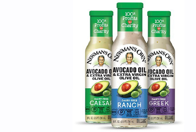 Newman's Own debuts dairy-free salad dressing line