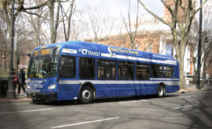 Stamford electric buses