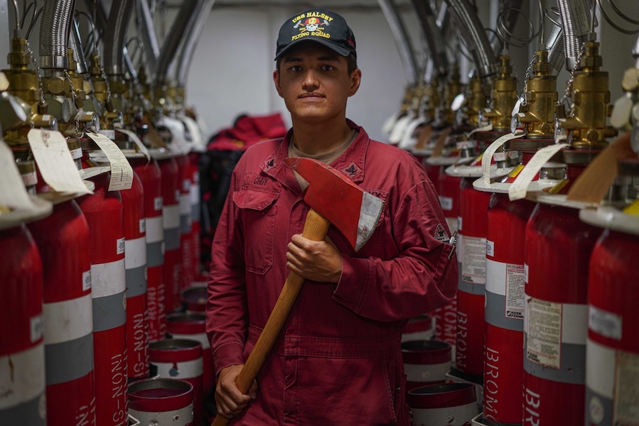 MAMARONECK NATIVE SERVES ABOARD USS HALSEYÂ  Â 
