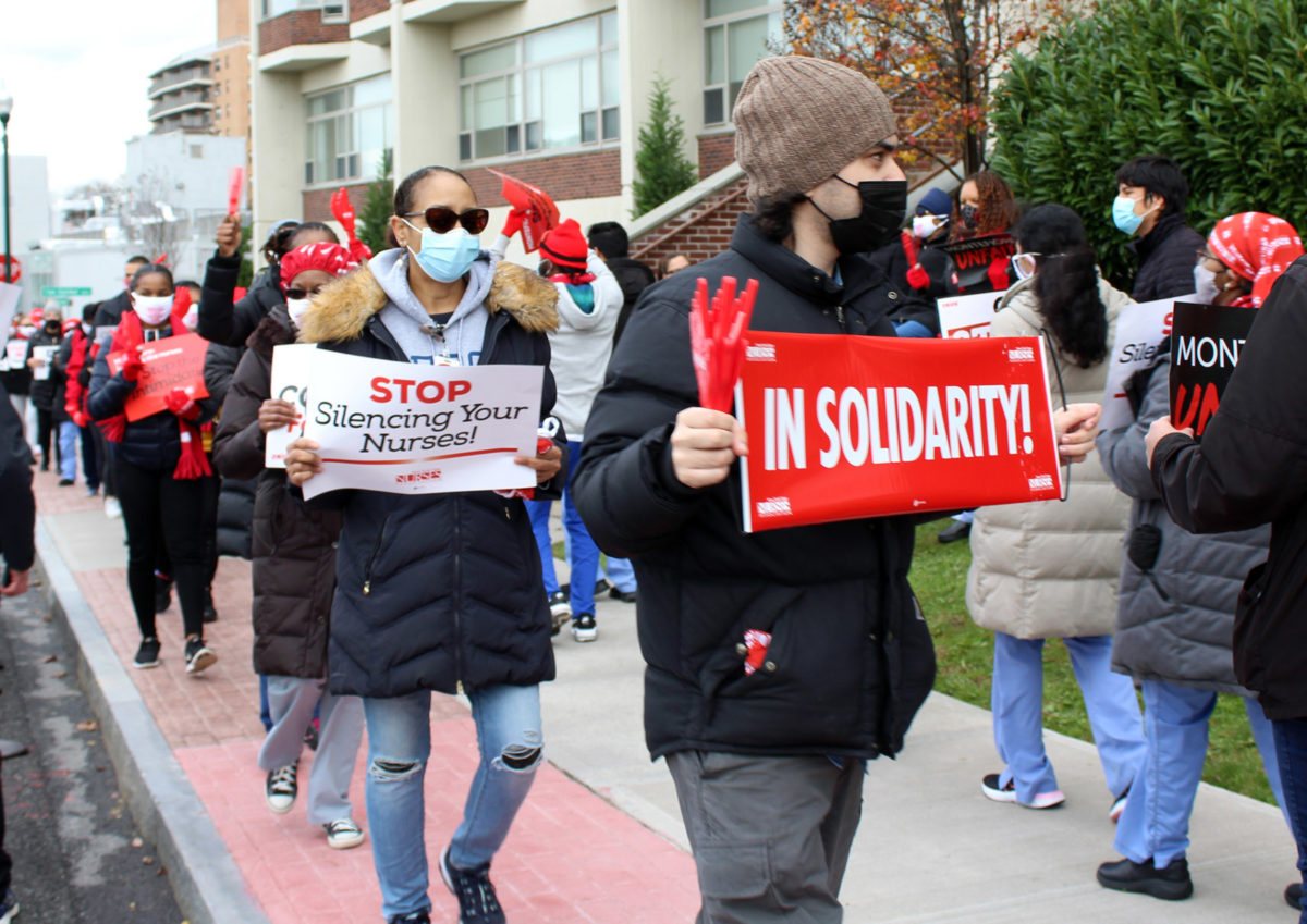 nurses strike Montefiore