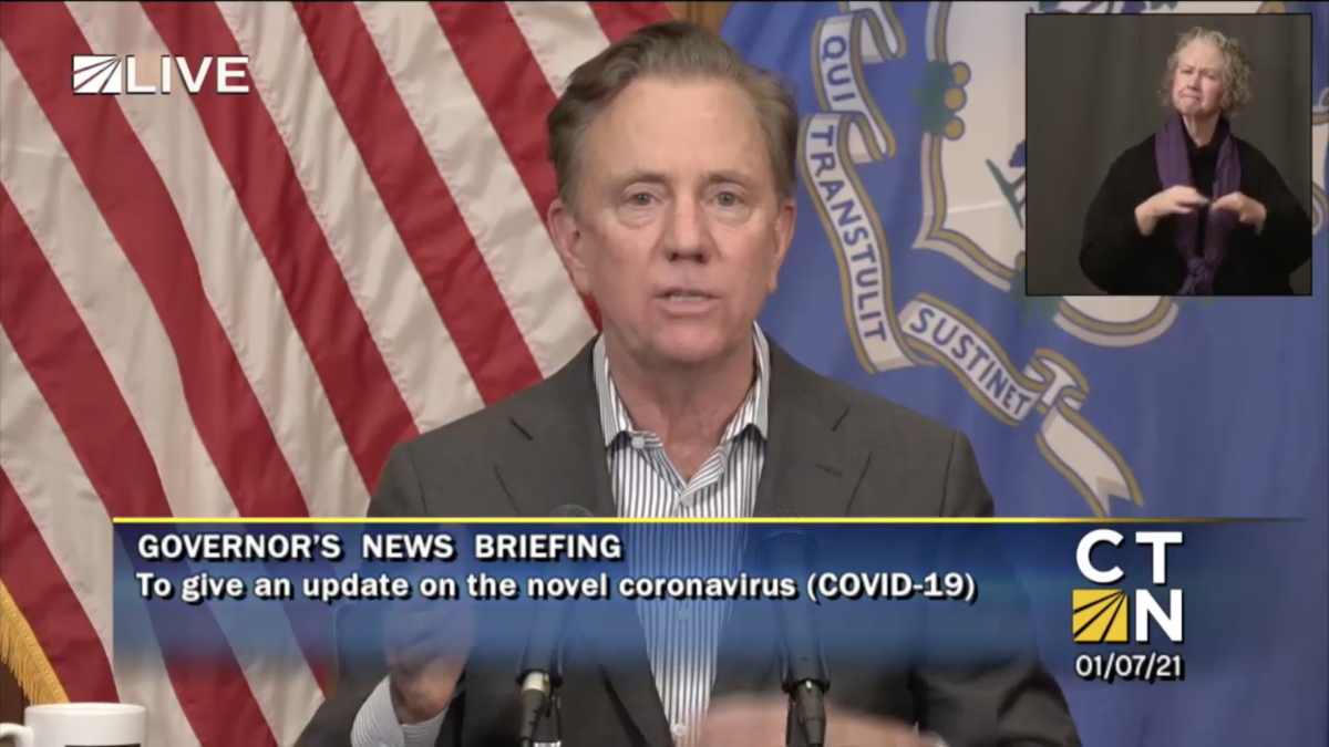 New Covid variant detected in CT; Lamont declines to call for Trump’s ouster