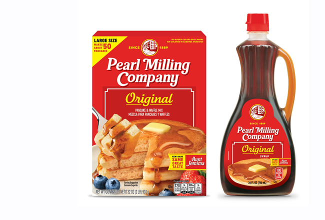 PepsiCo rebrands Aunt Jemima as Pearl Milling Co.