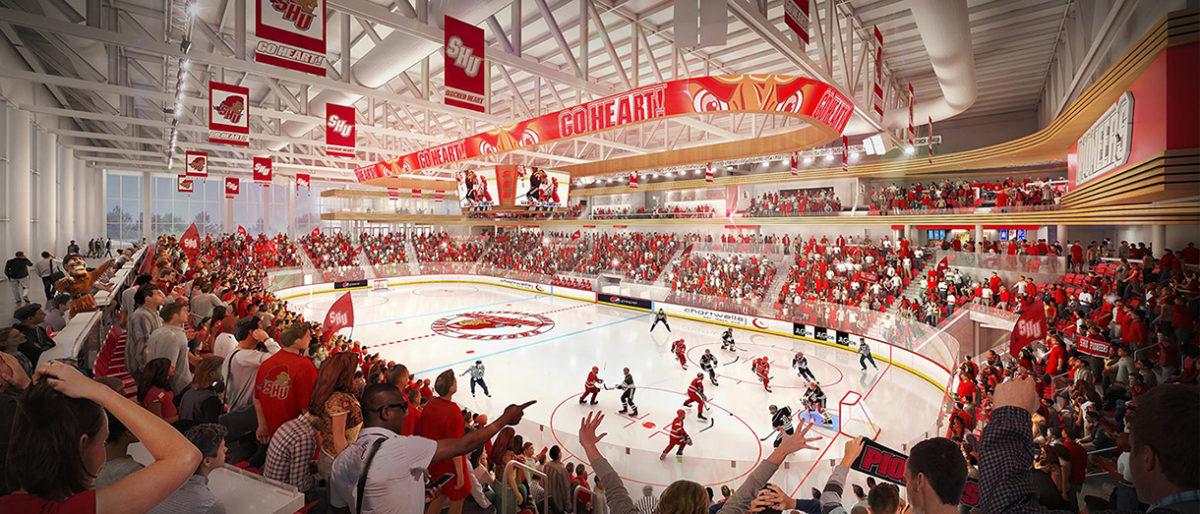 SHU wins P&Z approval for new ice hockey arena