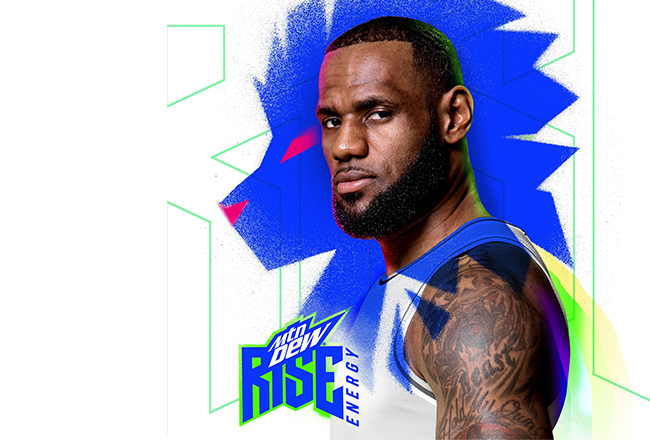 LeBron James PepsiCo Mtn Dew