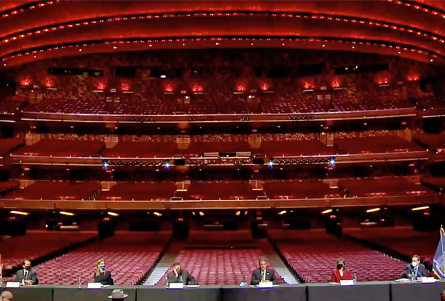 Cuomo Radio City Music Hall masks