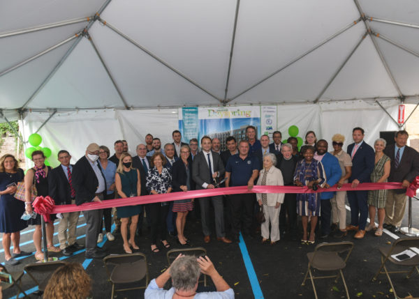 Dayspring ribbon-cutting in Yonkers.