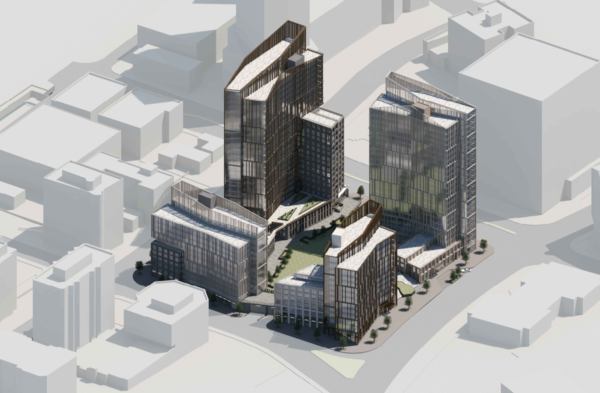 RXR Hamilton Green rendering phases one and two.