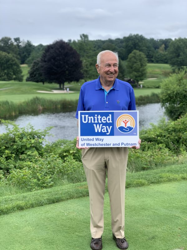 William "Bill" Mooney Jr. honored by United Way at Day of Golf, Sept. 27, 2021.