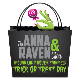 RADIO SHOW HOSTS TRICK OR TREAT EVENT