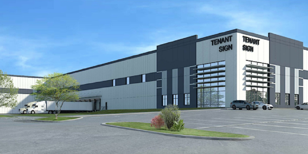 Rendering of proposed RDM warehouse on Davidson Drive in Chester, NY.