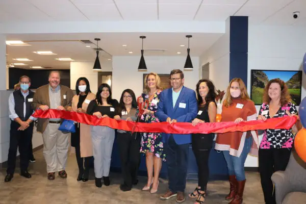 Ribbon-cutting at Westchester Business Center, Chappaqua, Sept. 29, 2021