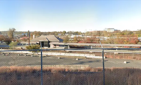 Danbury train station. Photo via Google Maps.