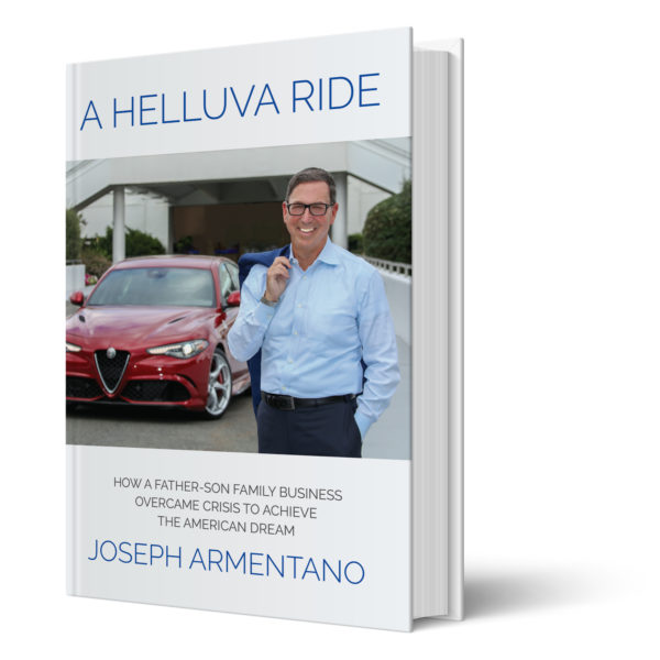 Joe Armentano's book "A Helluva Ride."