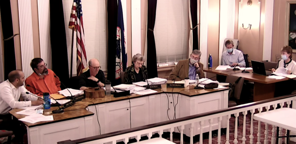 Peekskill Planning Commission in session Nov. 9, 2021.