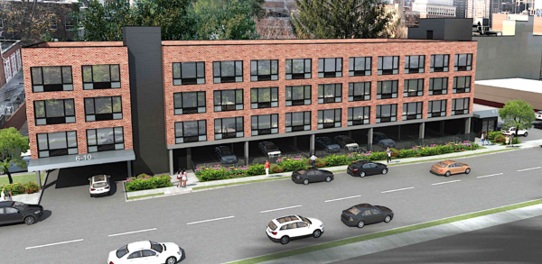 Rendering of 6-10 Chester Ave., White Plains.