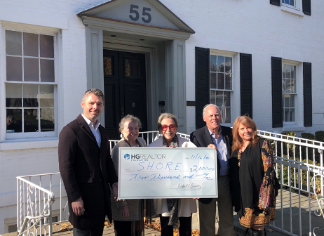 HGRF PRESENTS  CHECKS TO NONPROFITS