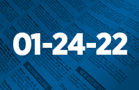 Legal records January 24, 2022