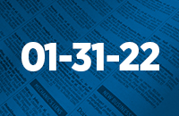 Legal records January 31, 2022