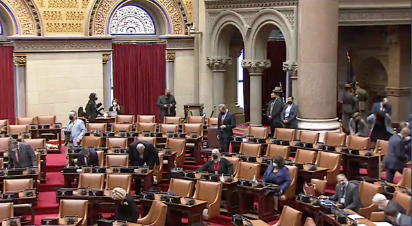 Chamber during state of state address.