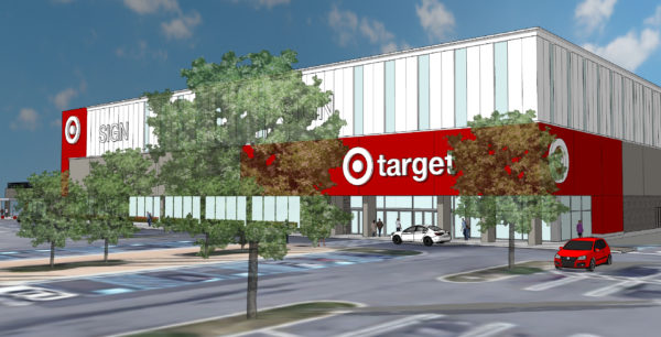 Rendering of Target store at Cross County Center, Yonkers.