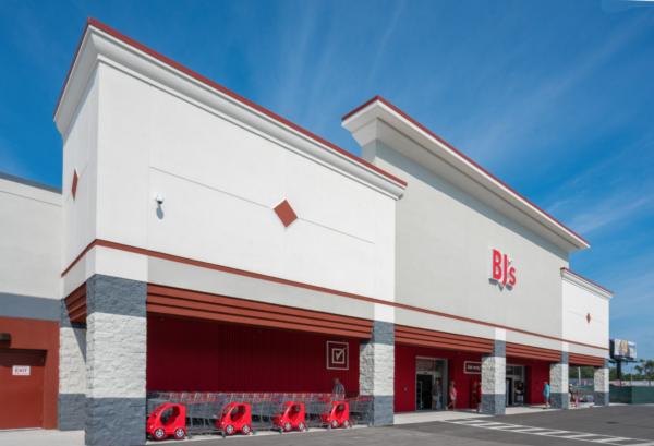 Exterior of a BJ's Wholesale Club store/