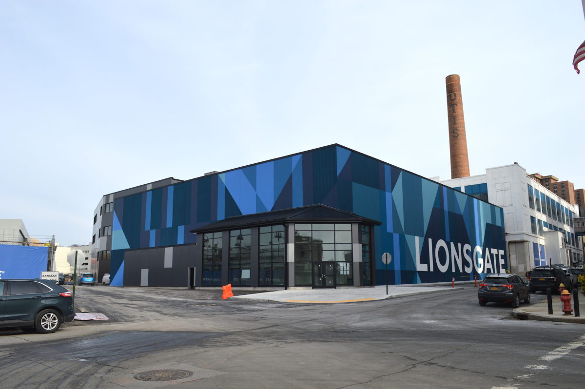 Lionsgate - Exterior of building opening Jan. 11. Photo by Peter Katz.