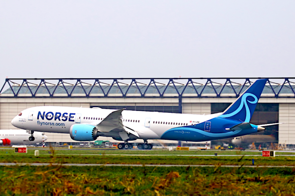 A Norse Boeing Dreamliner.