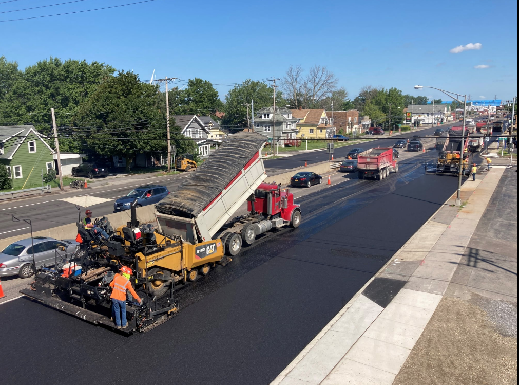 Road repaving. NY Department of Transporation photo. - Westfair ...