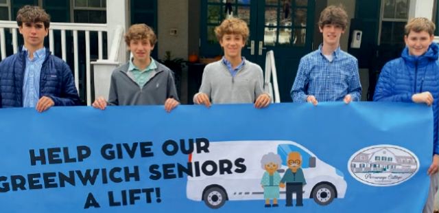 GIVING SENIORS A LIFT  FOR VALENTINE’S DAY