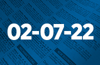 Legal records February 07, 2022