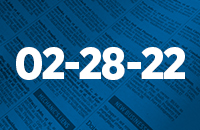 Legal records February 28, 2022