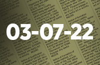 Legal Notices March 7, 2022