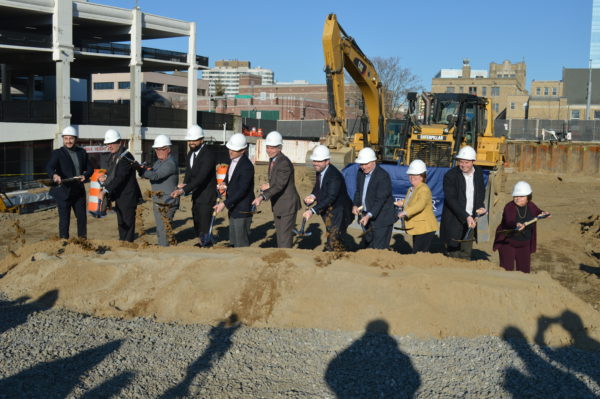 Groundbreaking for 25 North Lex project n White Plains. Photo by Peter Katz.