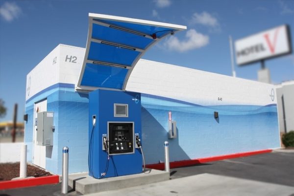 Hydrogen refueling station - U.S. Dept. of Energy image.