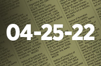 Legal Notices April 25, 2022
