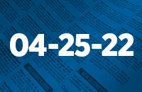 Legal records April 25, 2022