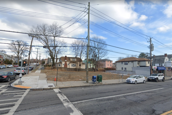 Vacant site at 671 Yonkers Ave. - Photo via Google Maps.