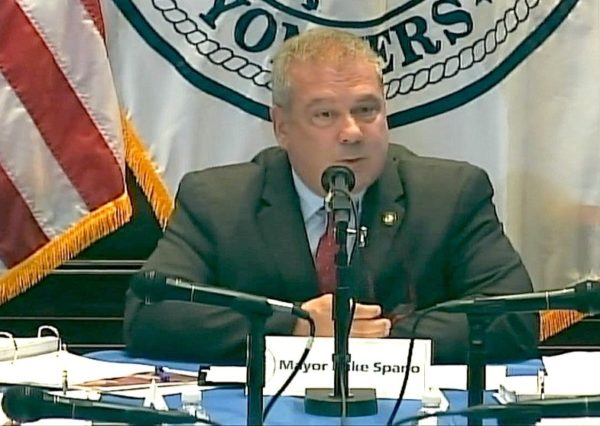 Mayor Spano presents budget.