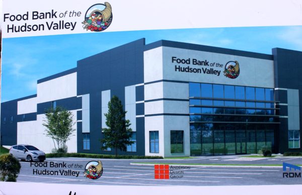 Rendering of proposed food bank disrtribution center in Montgomery. Image obtained by Kathy Kahn.