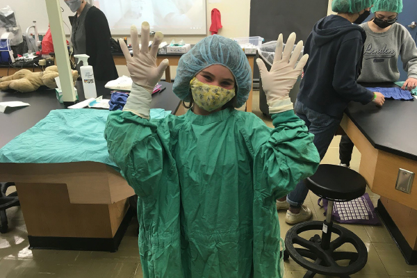 VETERINARY SCIENCE PROGRAM  INSPIRES YOUTH