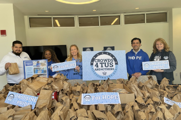 URSULINE STUDENTS RAISE MONEY