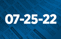 Legal records July 25, 2022