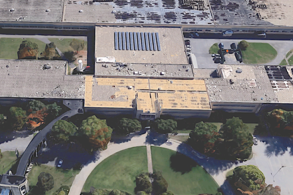 TechCity at 300 Enterprise Drive in Kingston. Satellite photo via Google Maps.