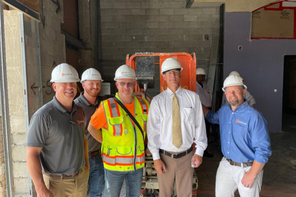 COMMUNITY LEADERS PREVIEW UPDATED GUZMAN HALL ON MOUNT CAMPUS