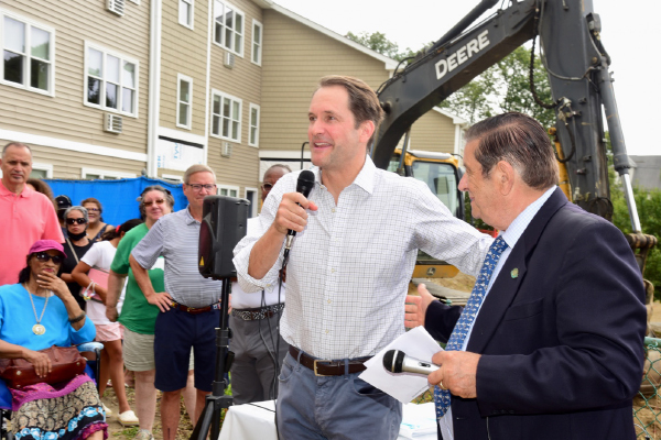 LARGE TURNOUT FOR  GREENWICH COMMUNITIES RIBBON CUTTING