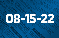 Legal records August 15, 2022