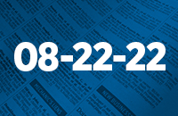 Legal records August 22, 2022