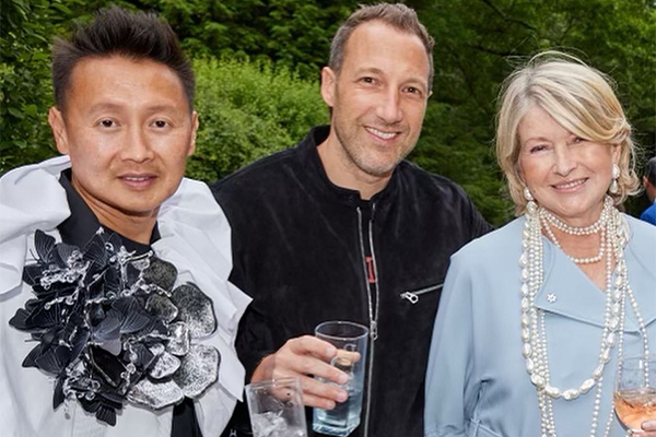 The designer who calls Martha Stewart fairy godmother