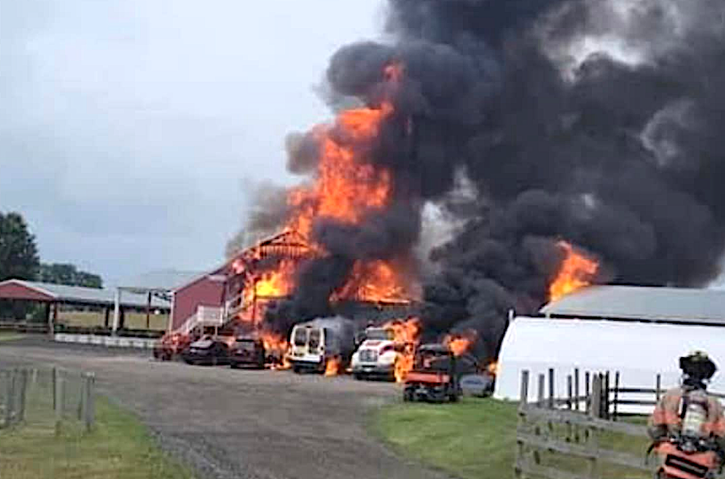 Fire at popular orchard and farm in Dutchess